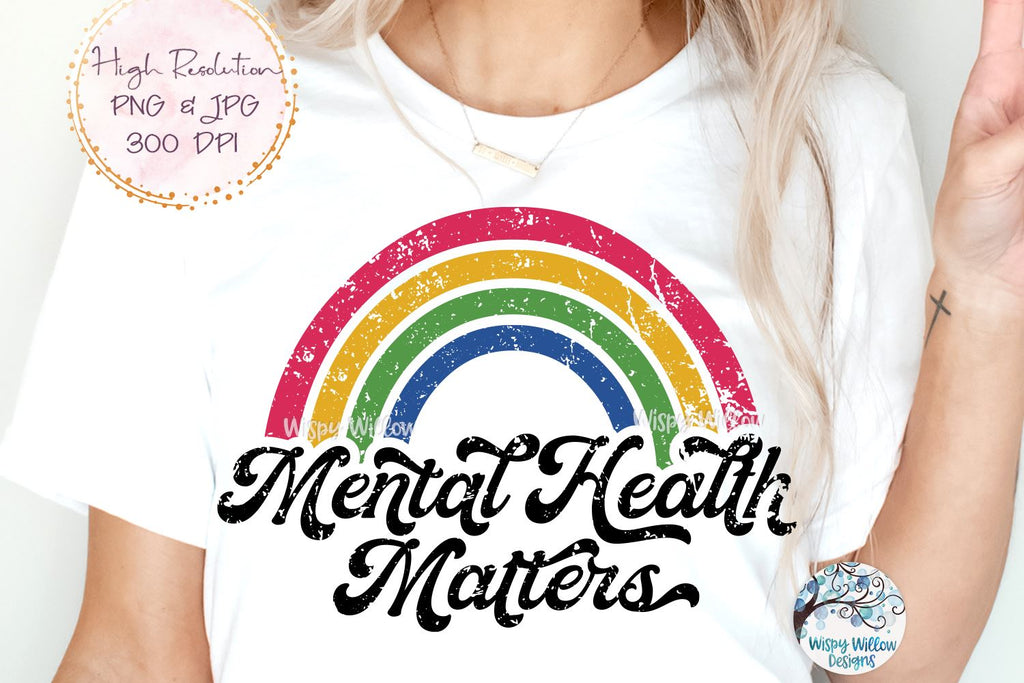 Mental Health Matters Sublimation Png - So Fontsy