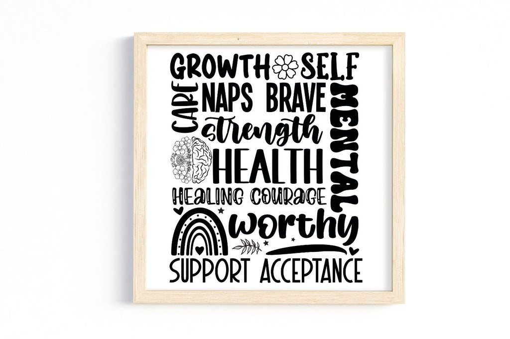 Mental Health SVG Bundle - So Fontsy