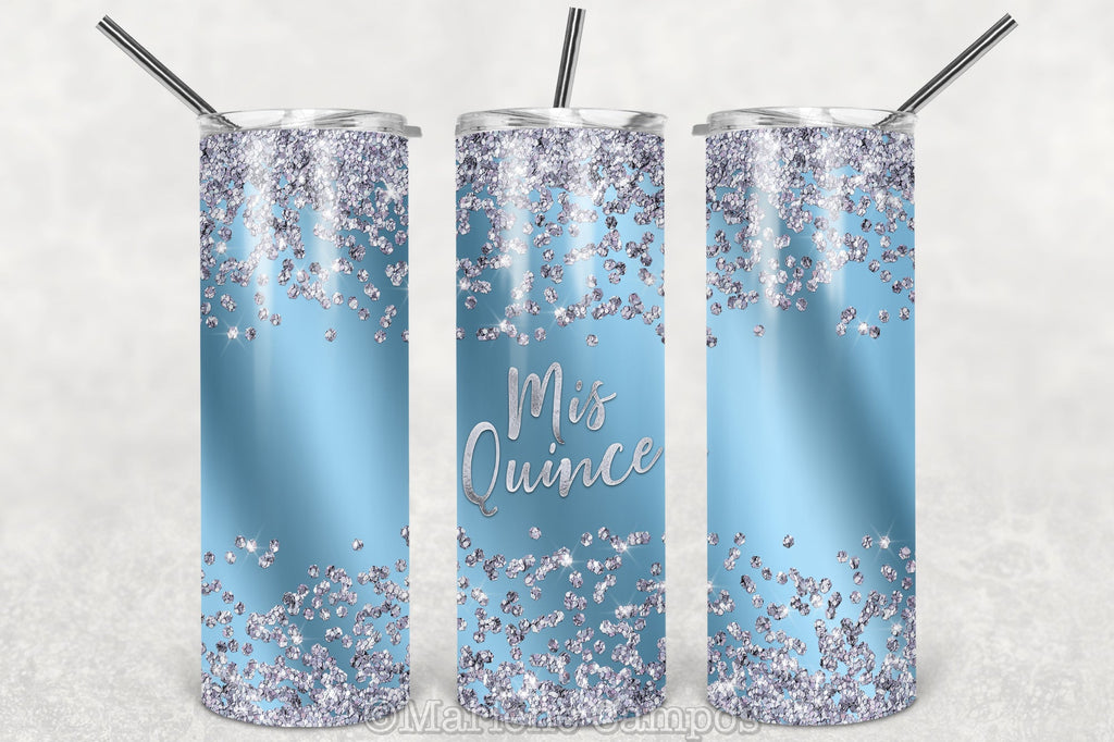 Quinceanera Decorations, Quinceanera Gifts 20oz 15th