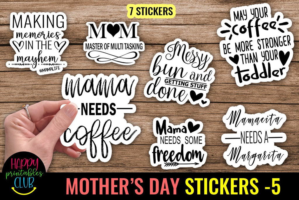 Mothers Day Printable Stickers Vol 5- Mothers Day Stickers - So Fontsy mothers-day-printable-stickers-vol-5-mothers-day-stickers-so-fontsy