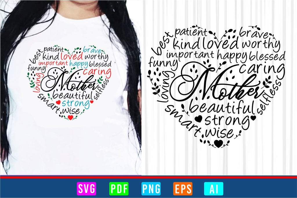 Mothers day and mom t-shirt design bundle, Happy mothers Day t