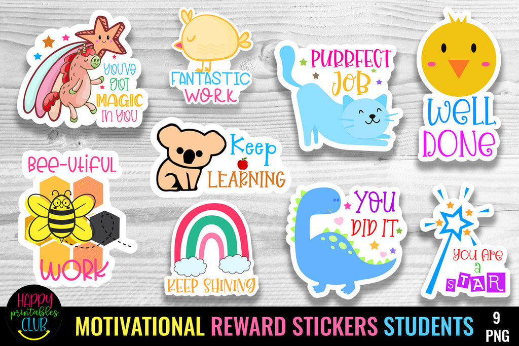 50 Pcs Inspirational Reward Motivational Stickers for Teen Student Employee  N03S