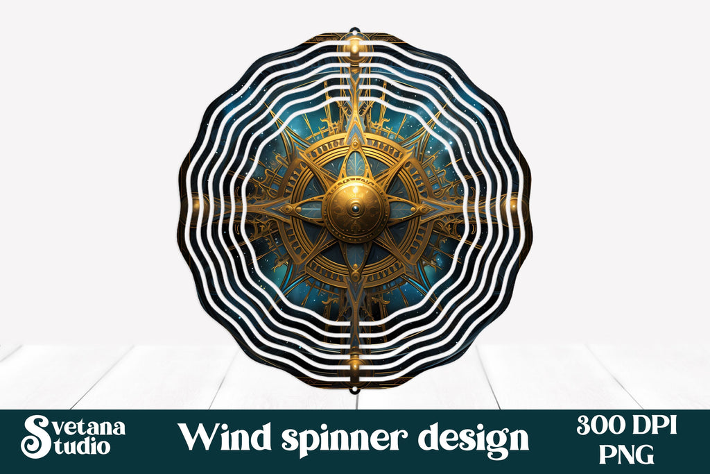 Mystical wind spinner sublimation - So Fontsy