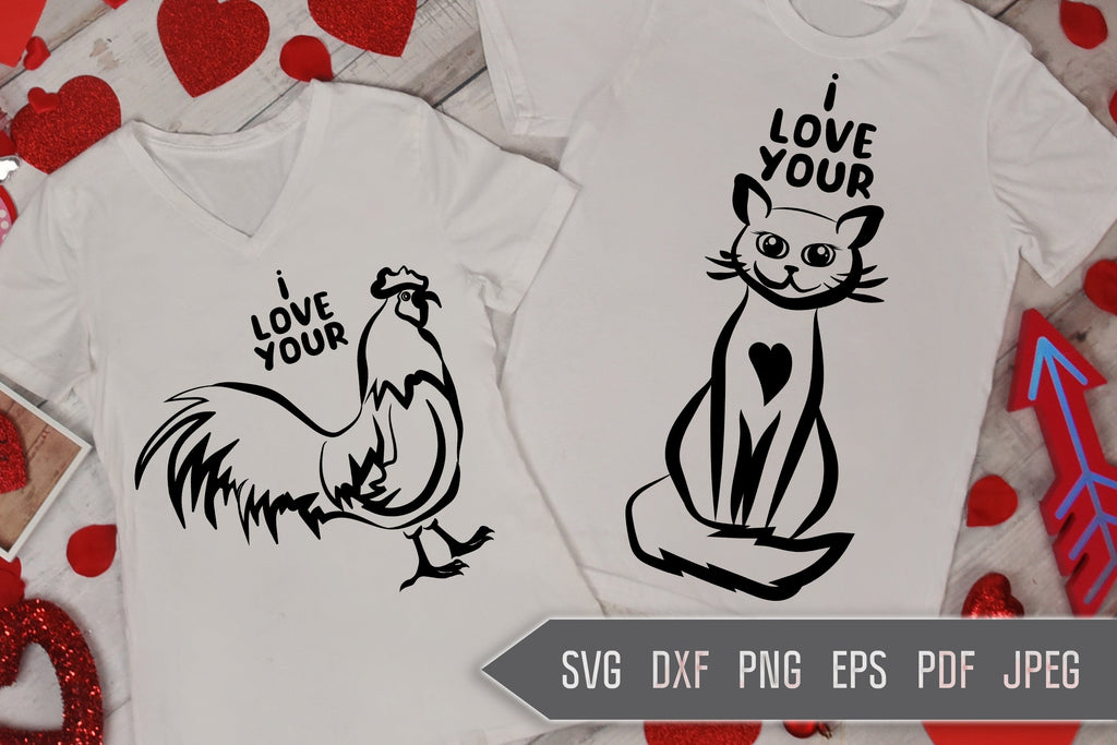  T Shirts for Men New Valentine's Day Love 3D Printed
