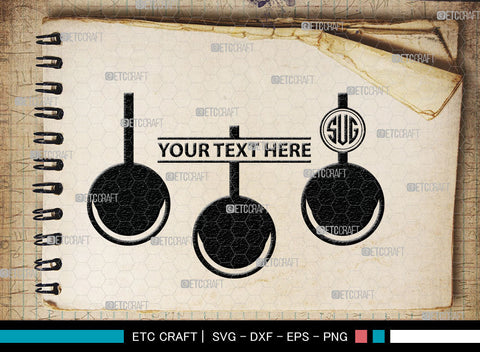 Newton Cradle Monogram, Newton Cradle Silhouette, Newton Cradle SVG, Cradle Svg, Newton Svg, Pendulum Balls, Cradle Ball Svg, SB00009 SVG ETC Craft