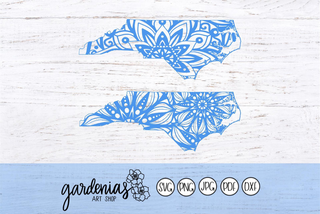 North Carolina Mandalas So Fontsy
