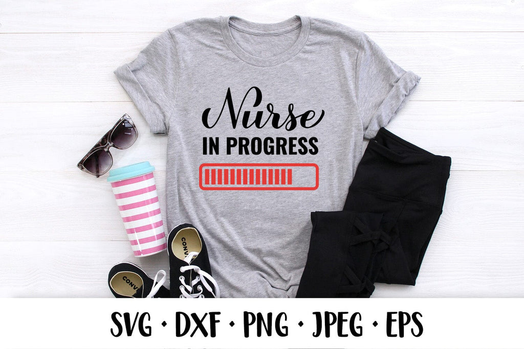 Nurse in progress SVG. Future nurse quote. Nursing school - So Fontsy