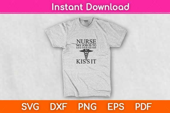 Veracco Tazza In Ceramica 325 Ml Con Scritta Divertente: "Nurse My Job Is To Save Your Ass Not Kiss It" – Regalo Per Infermiere, Lavabile In Microonde E Lavastoviglie