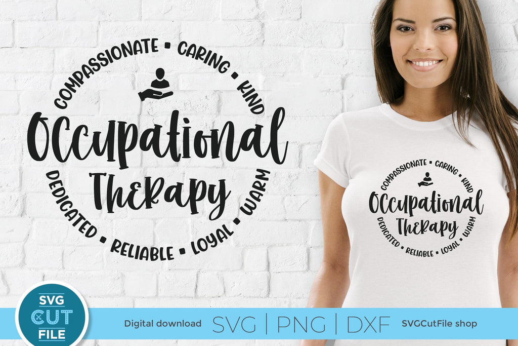 Occupational Therapy Svg, OT Svg - So Fontsy