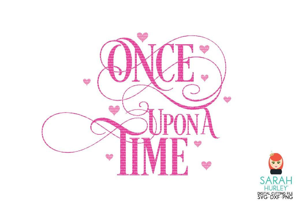 once upon a time word art
