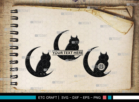 Owl Monogram, Owl Silhouette, Owl SVG, Owl Bird Svg, Bird Svg, Owl Love Svg, Animal Svg, SB00298 SVG ETC Craft