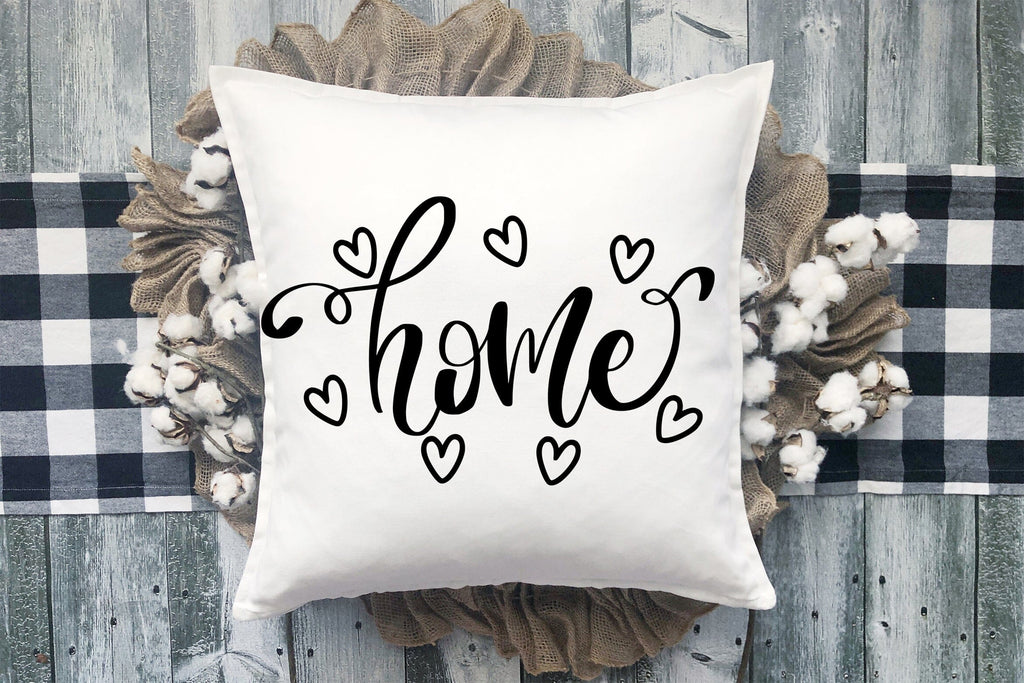 Pillow Design SVG Cut File So Fontsy