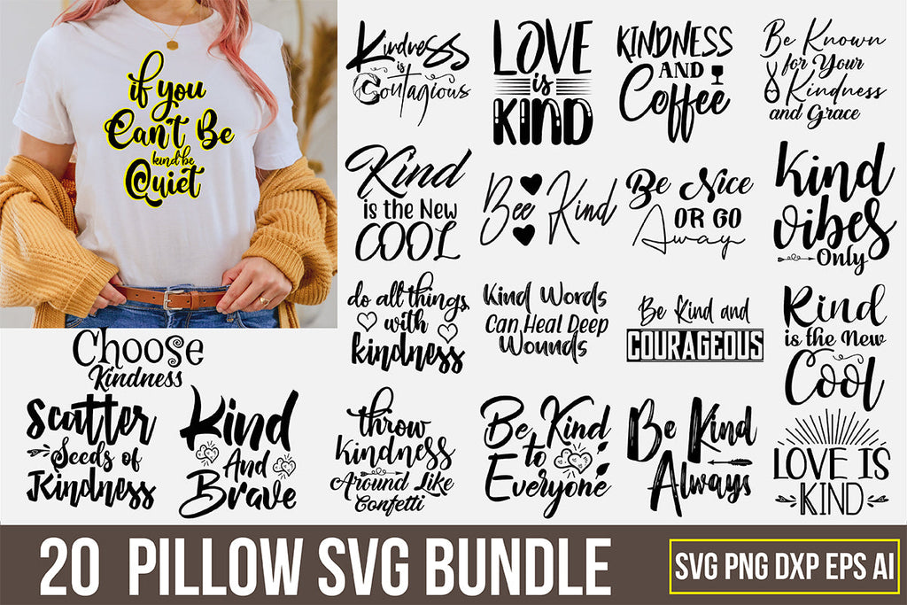 Pillow SVG Bundle - So Fontsy