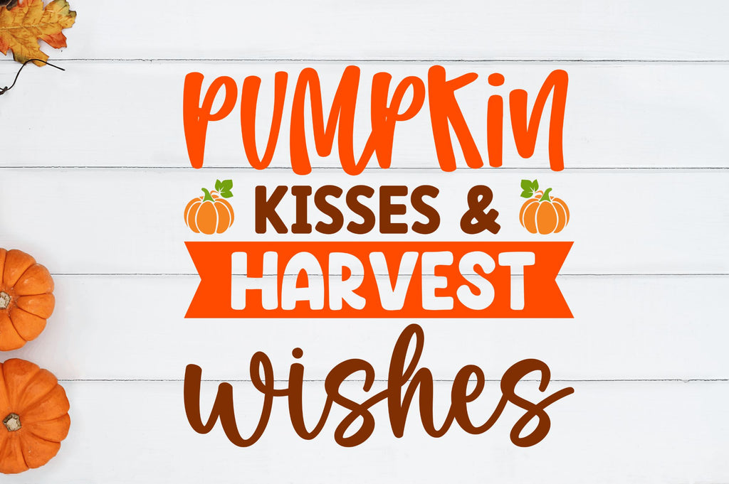 pumpkin kisses SVG - So Fontsy