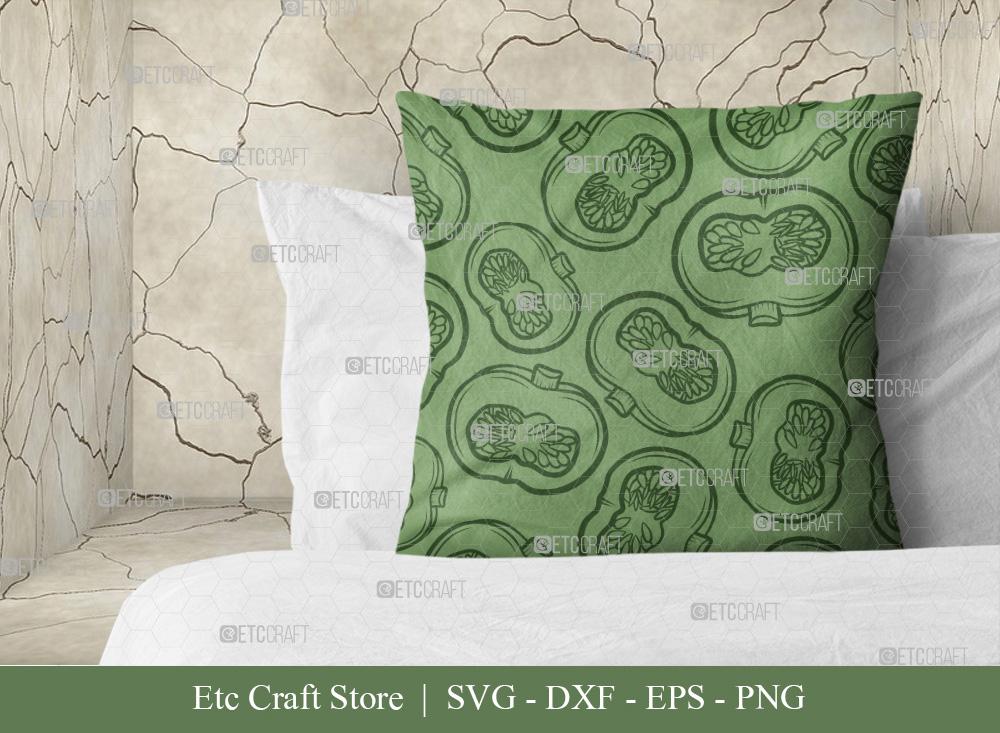 Pumpkin Pattern SVG Cut File | Fall Pattern | Seamless Pattern ...