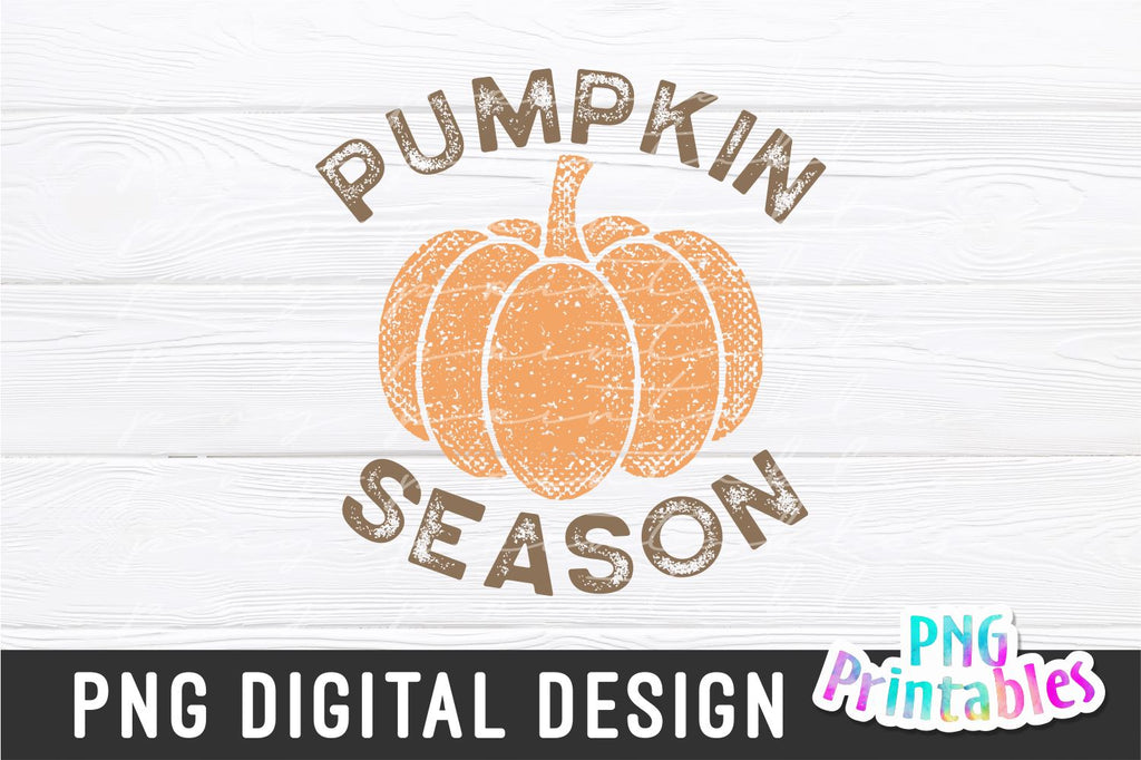 Pumpkin Season png - Fall png - Print File - Fall Sublimation Design ...