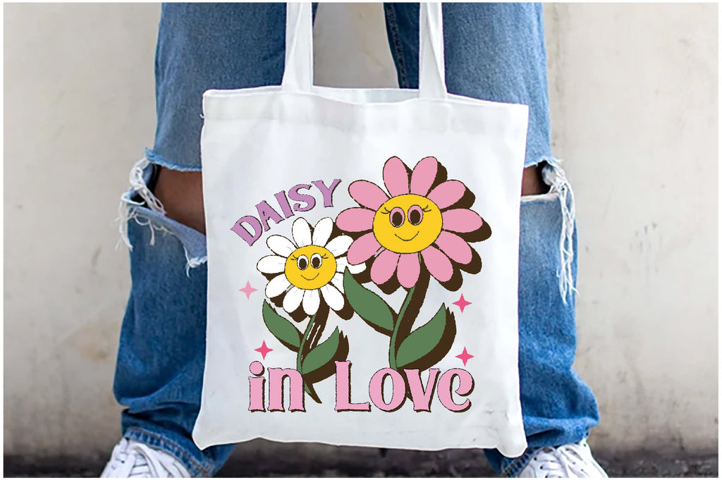 Vintage Flowers Sublimation Tote Bag | Tote Bag