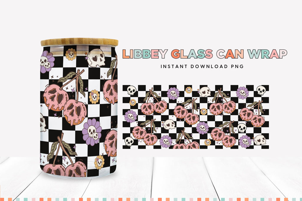 16oz Libbey Glass Can Mockup Iced Coffee Aesthetic Mockup. 