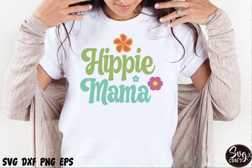 Good Vibes Only PNG, Hippie Mama Shirt Png, Flower Power Png