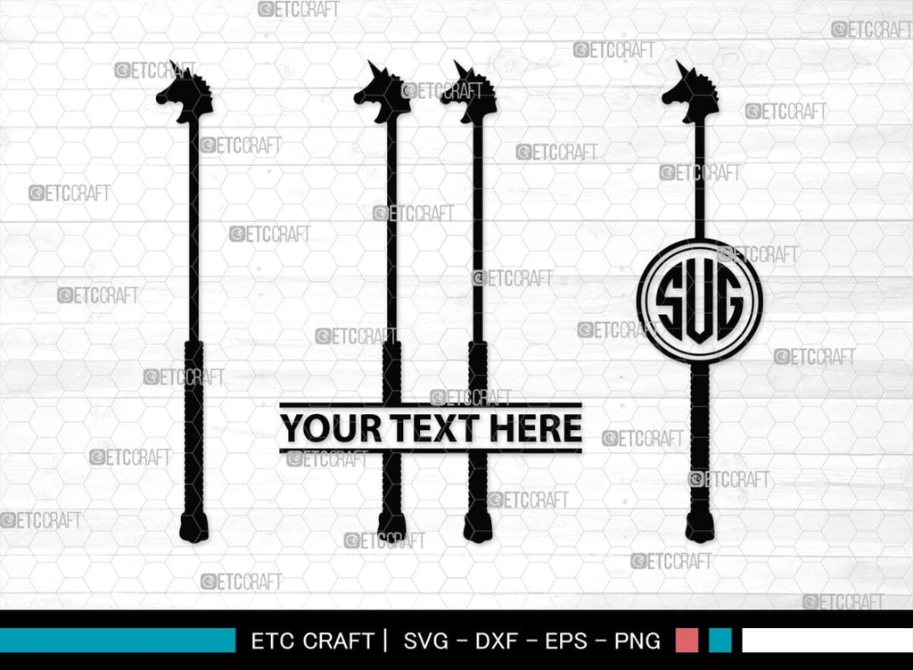 Riding Crops Monogram, Riding Crops Silhouette, Riding Crops SVG