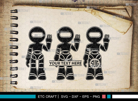 Robot Monogram, Robot Silhouette, Robot SVG, Toy Svg, Robot Head Svg, SB00400 SVG ETC Craft