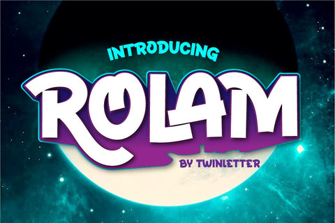 Rolam Font twinletter 