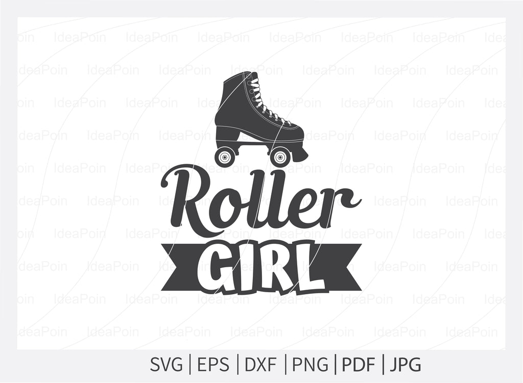 Roller Girly Svg, Roller Skating Svg, Roller Skating Vector, Adult 