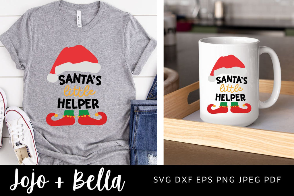 Santa's Little Helper SVG, Christmas Svg, Santa Svg, Christmas Shirt