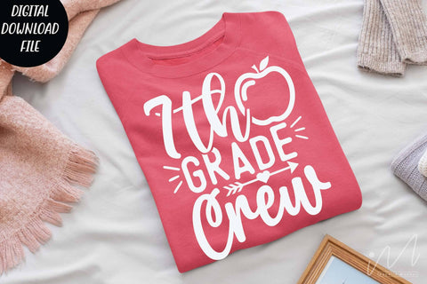 Seventh grade crew svg, Halloween t shirt svg, Seventh grade teacher svg, Seventh grade teacher svg, Seventh grade svg, Gift for teacher svg, Back to school svg SVG Isabella Machell