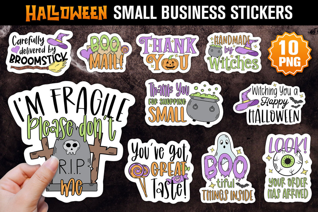 Small Business Stickers Bundle Graphic by happy svg club