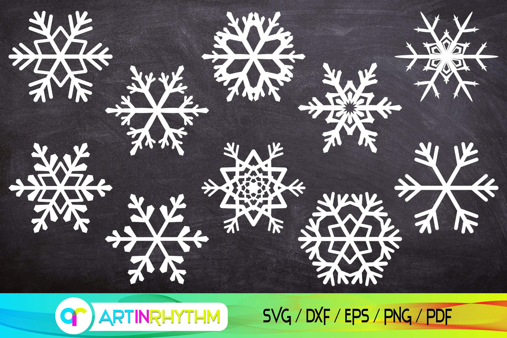 3D Snowflake SVG Bundle 1 9 Paper Snowflake SVG Templates Christmas  Snowflake SVG Cut File Paper Snow Svg 