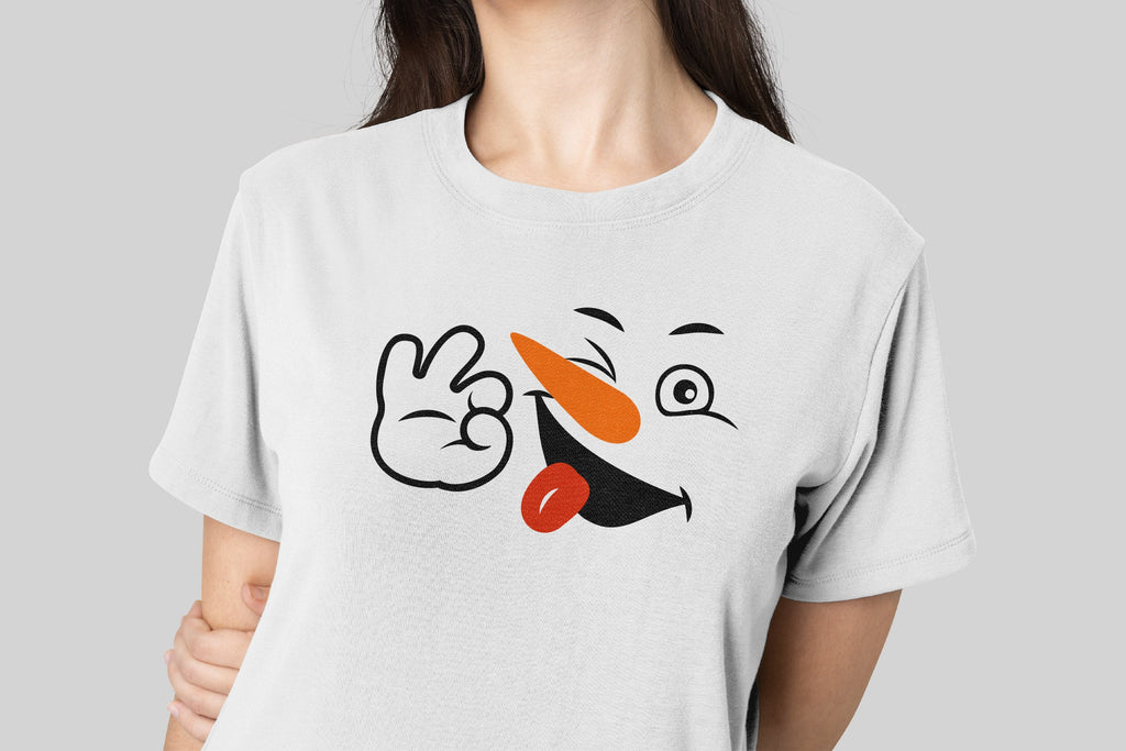 Snowman Faces SVG Bundle - So Fontsy
