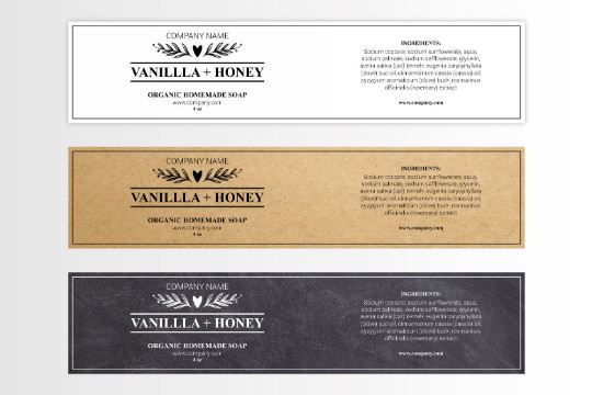Soap Label Template, Editable soap labels, pdf template, DIY custom ...