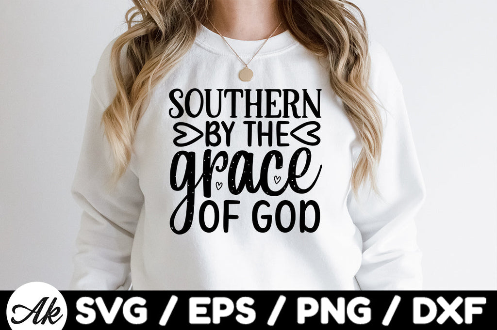 Southern by the grace of god svg - So Fontsy