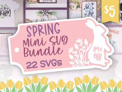 Spring Mini SVG Bundle Bundle So Fontsy Design Shop 