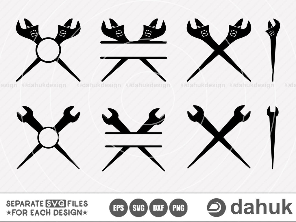 Spud Wrench svg, Spud Wrench Split, Spud Wrench Logo, Spud Wrench clipart,  Cut file, for silhouette, clipart, cricut design space - So Fontsy, image size:1024x768