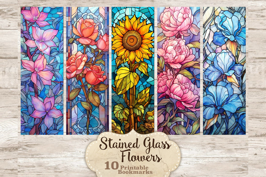 Stained Glass Flower