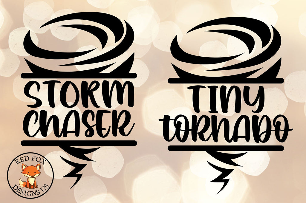 Storm Chaser Tiny Tornado SVG| Baby Quote | matching shirts - So Fontsy