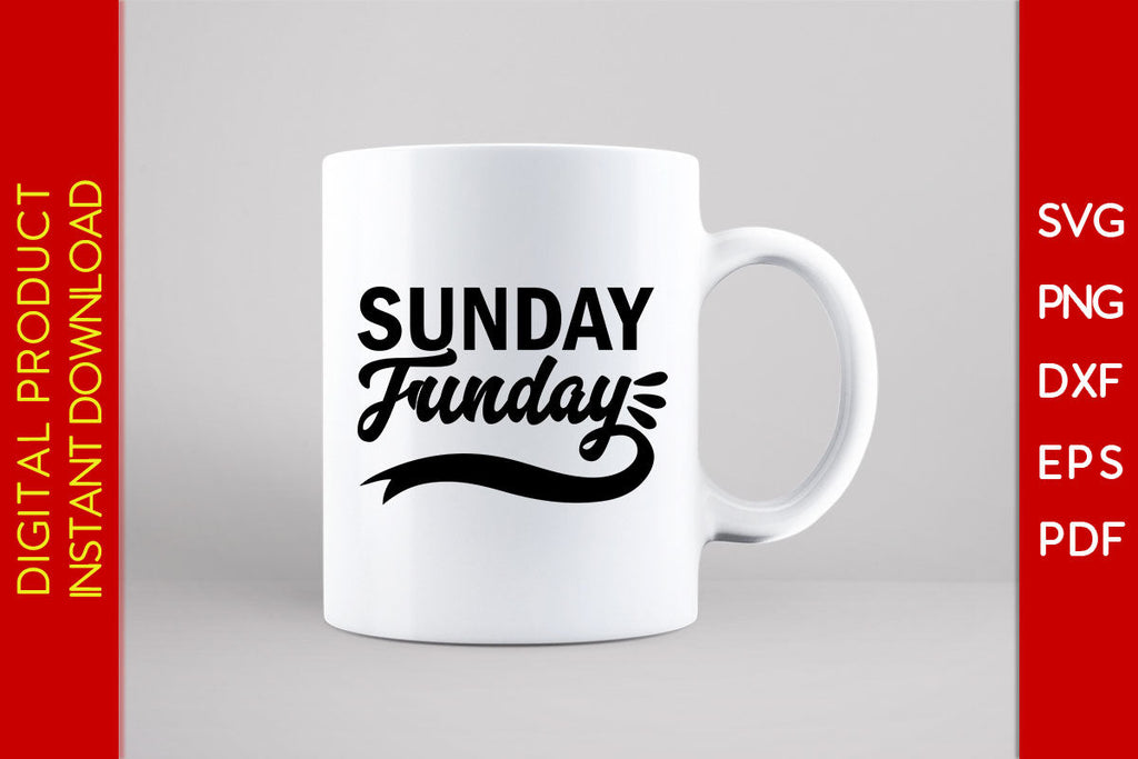 Sunday Funday Football Svg-instant Digital Download 