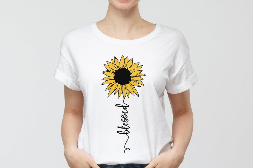 Sunshine - Sunflower t shirts design, Hand drawn lettering phrase,  Calligraphy t shirt design, Isolated on white background, svg Files Stock  Photo - Alamy