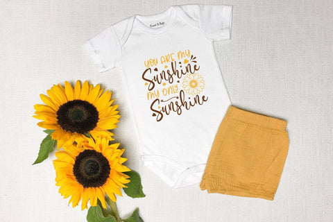 Sunflower SVG, You Are My Sunshine My Only Sunshine SVG CraftLabSVG 