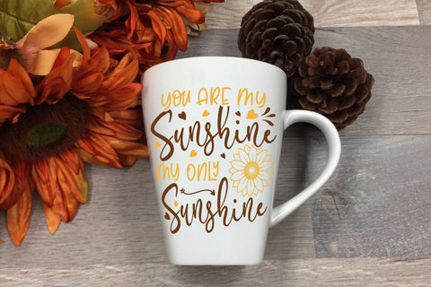 Sunflower SVG, You Are My Sunshine My Only Sunshine SVG CraftLabSVG 