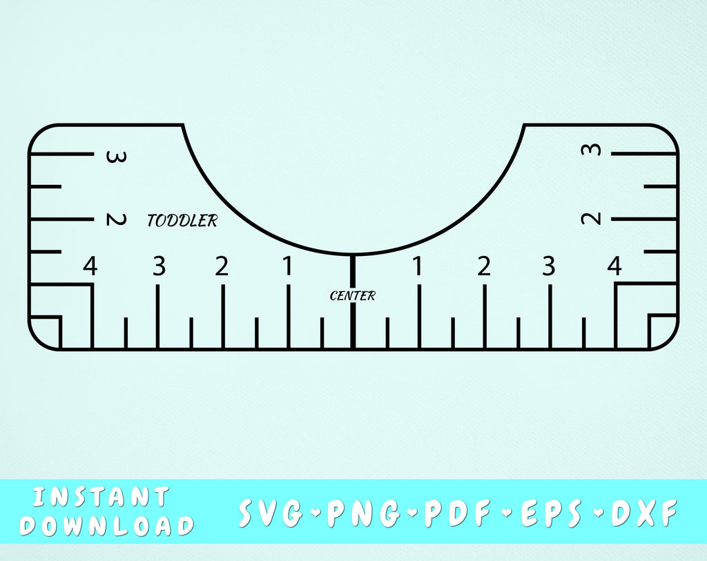 T-shirt Ruler SVG Bundle - 4 Templates, T shirt Alignment Tool SVG - So  Fontsy
