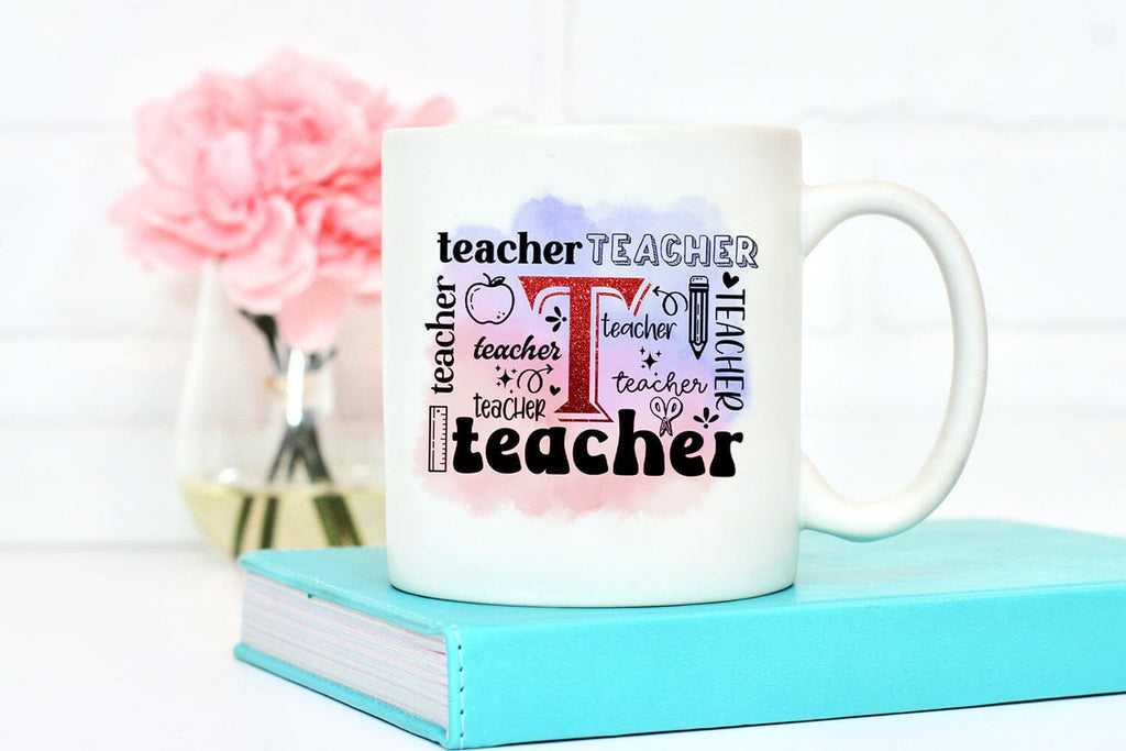 T- Teacher Sublimation Png I Teacher Sublimation I Teacher Png - So Fontsy