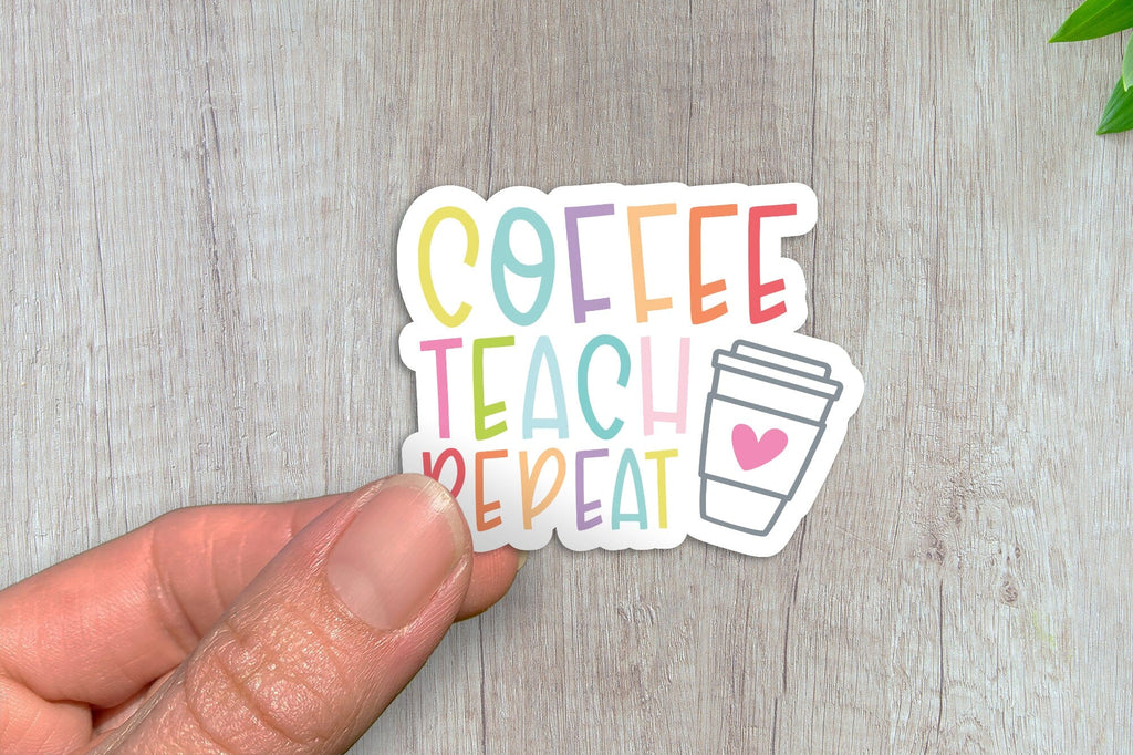 Teachers Sticker Bundle - Printable Stickers for Teachers - So Fontsy