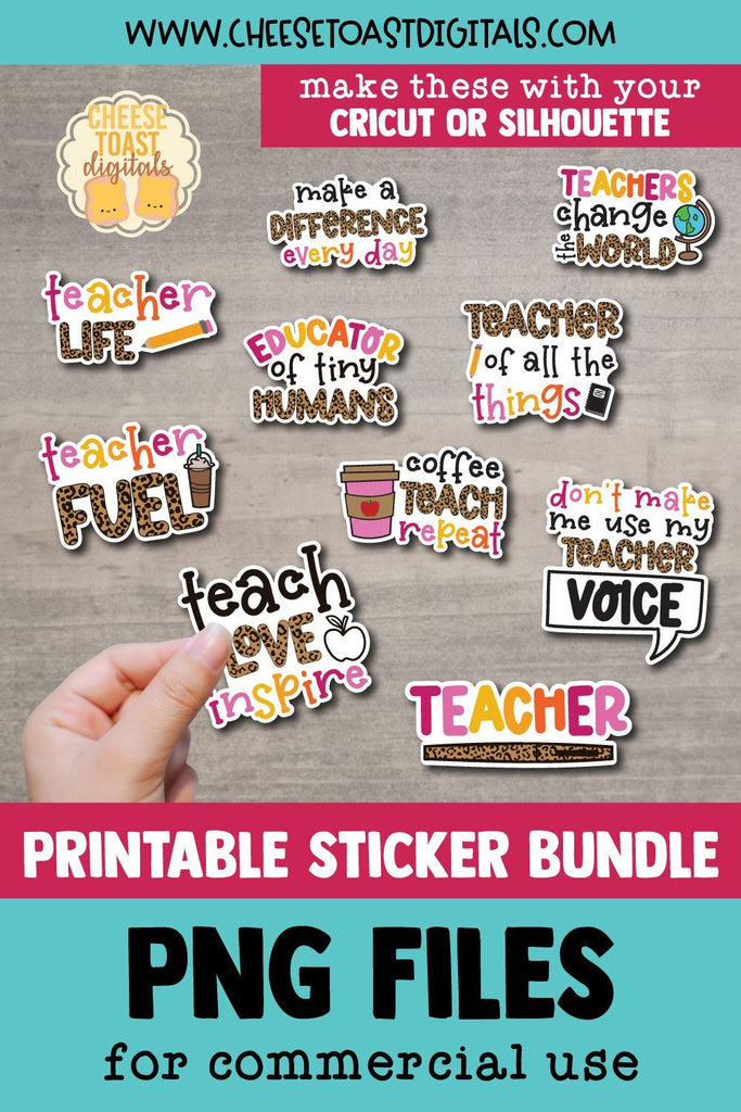 Printable Teacher Stickers