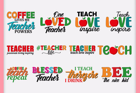 Teacher SVG Bundle, 35 Design SVG Shetara Begum 