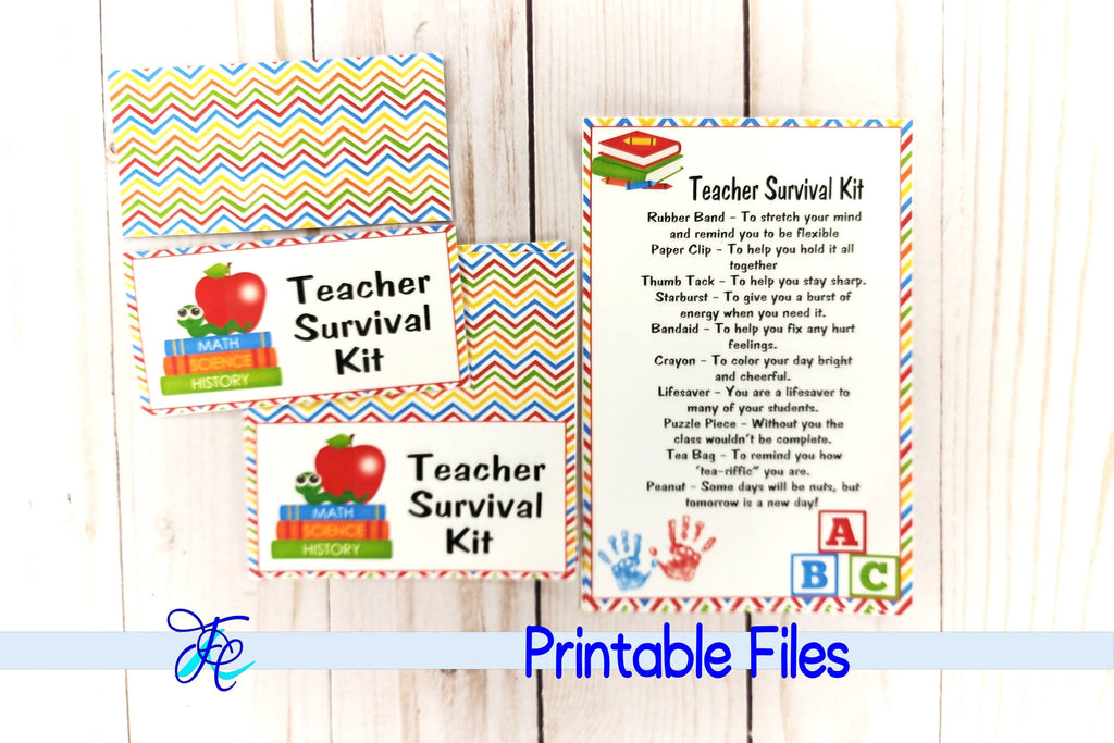 Teachers Survival Kit - So Fontsy