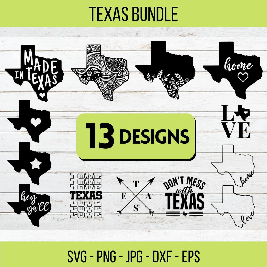 Texas Bundle svg - So Fontsy, image size:1024x1024