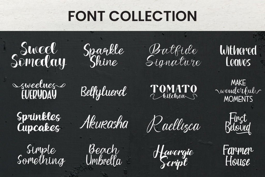 The Dream Collection Font Bundle - So Fontsy